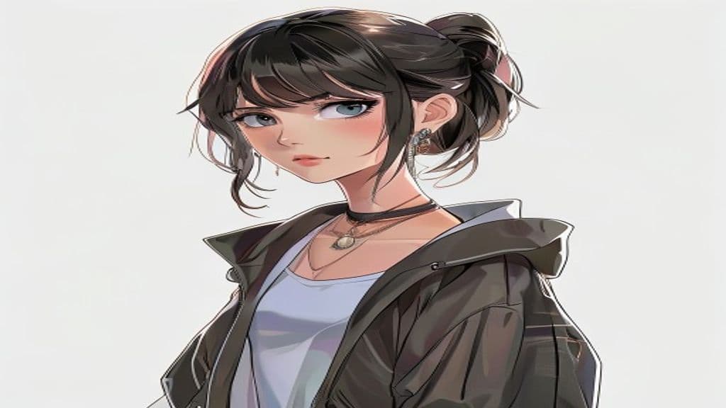 Anime Girl Character Design
