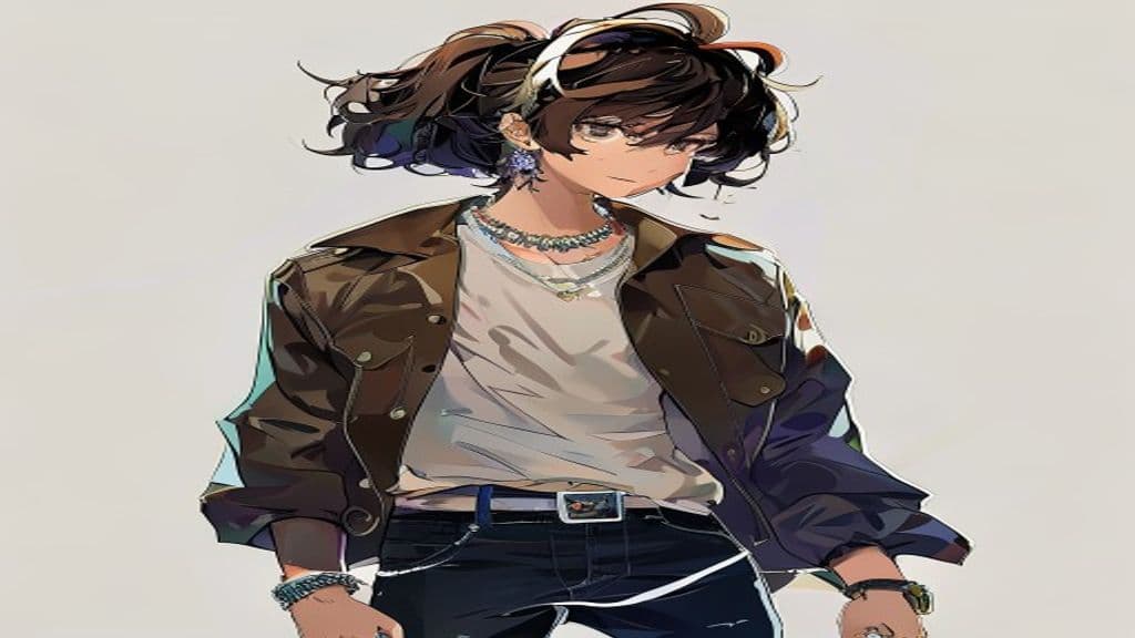 Anime Boy Character Design