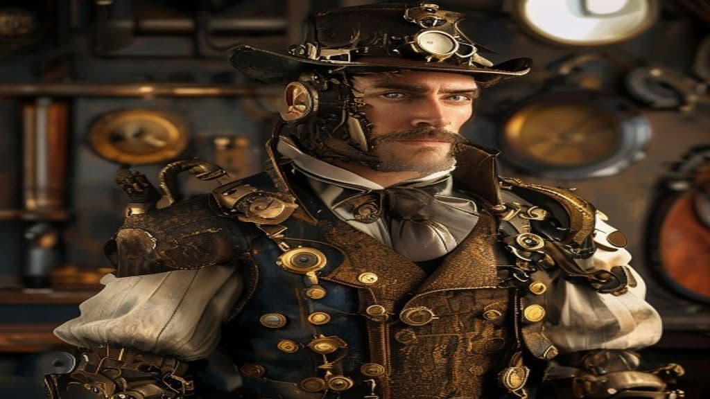 Steampunk Character Portrait