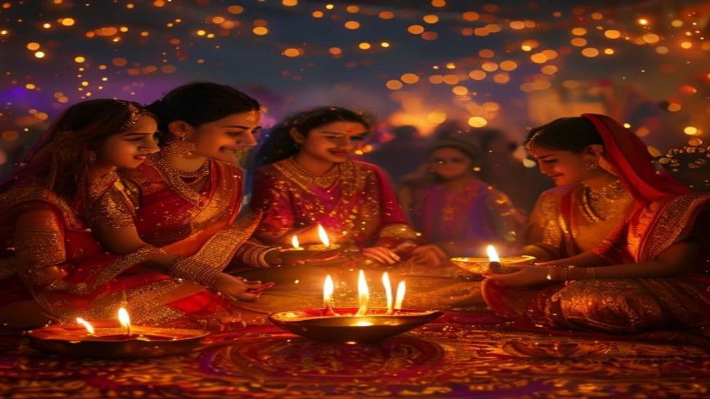 Diwali Festive Celebration Art