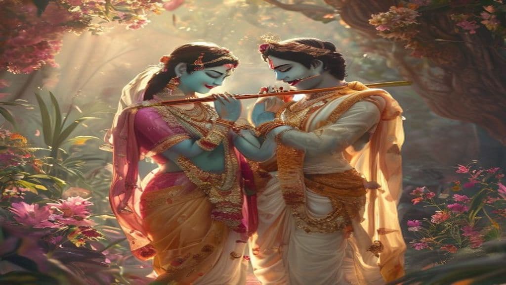 Radha Krishna Divine Art