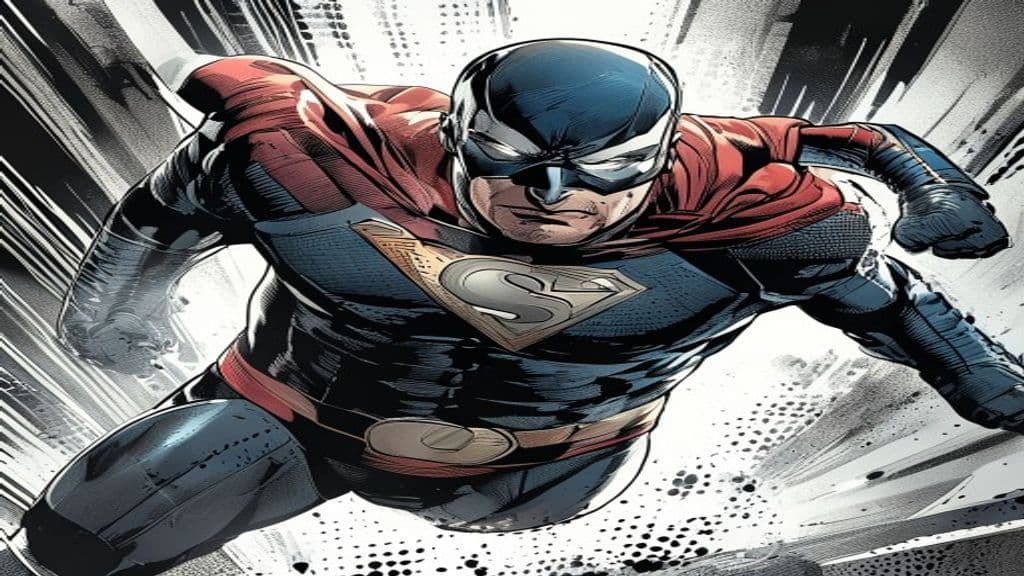 Comic Book Superhero Art