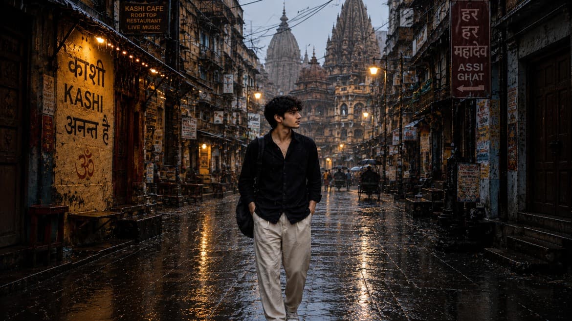 Heritage City Rain Walk Prompt