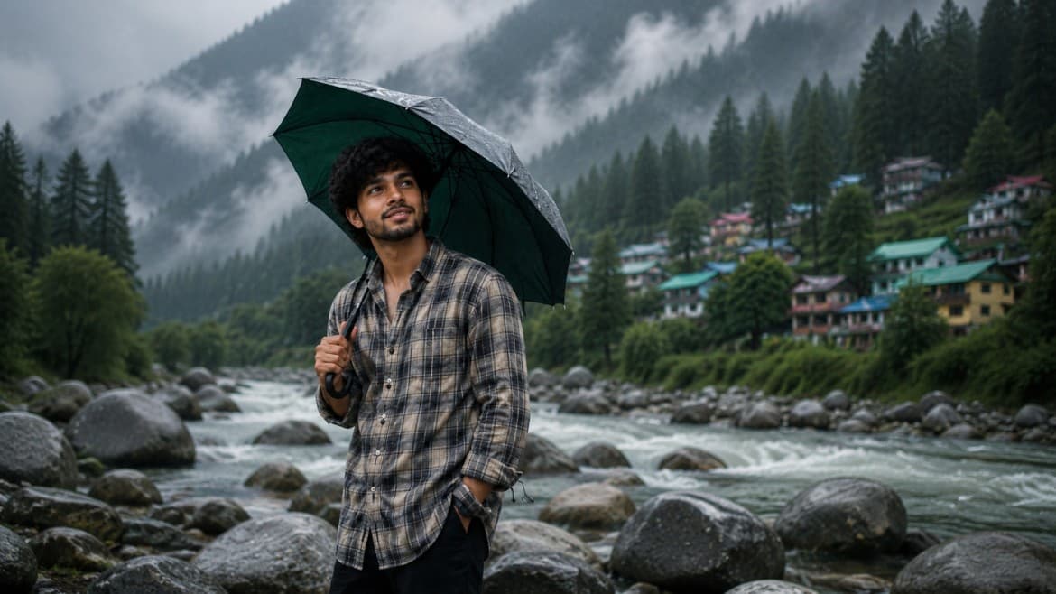 Ultra-Realistic Cinematic Monsoon Travel