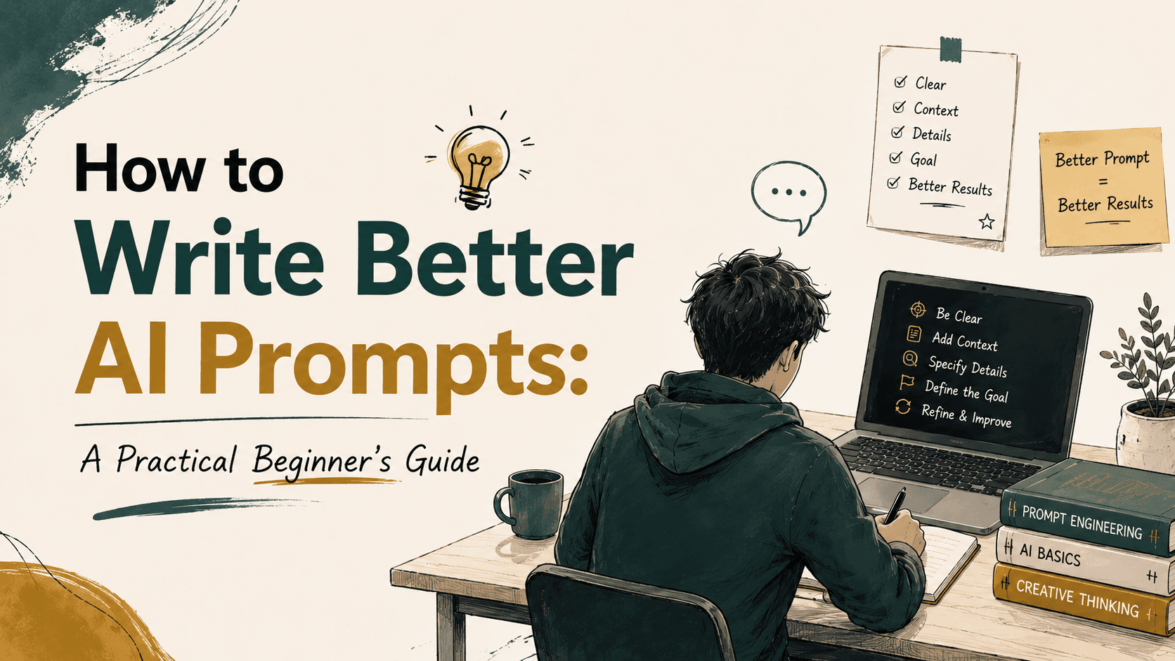 How to Write Better AI Prompts: A Practical Beginner’s Guide